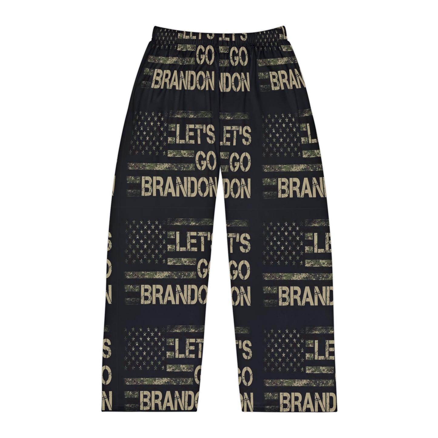 Let's Go Brandon - Men's Pajama Pants (AOP)