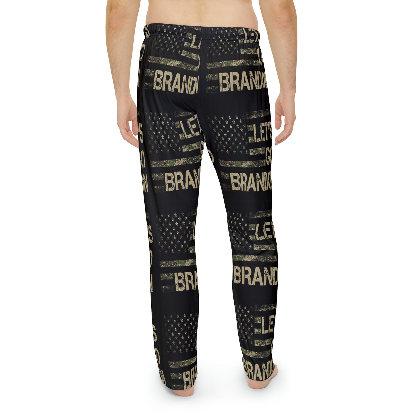 Let's Go Brandon - Men's Pajama Pants (AOP)