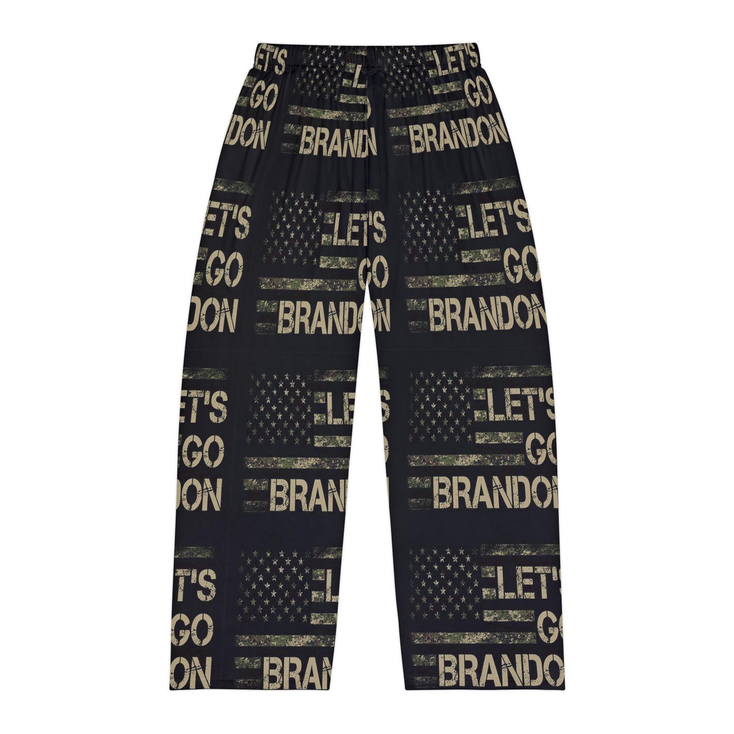 Let's Go Brandon - Men's Pajama Pants (AOP)